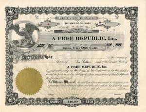 A Free Republic, Inc.